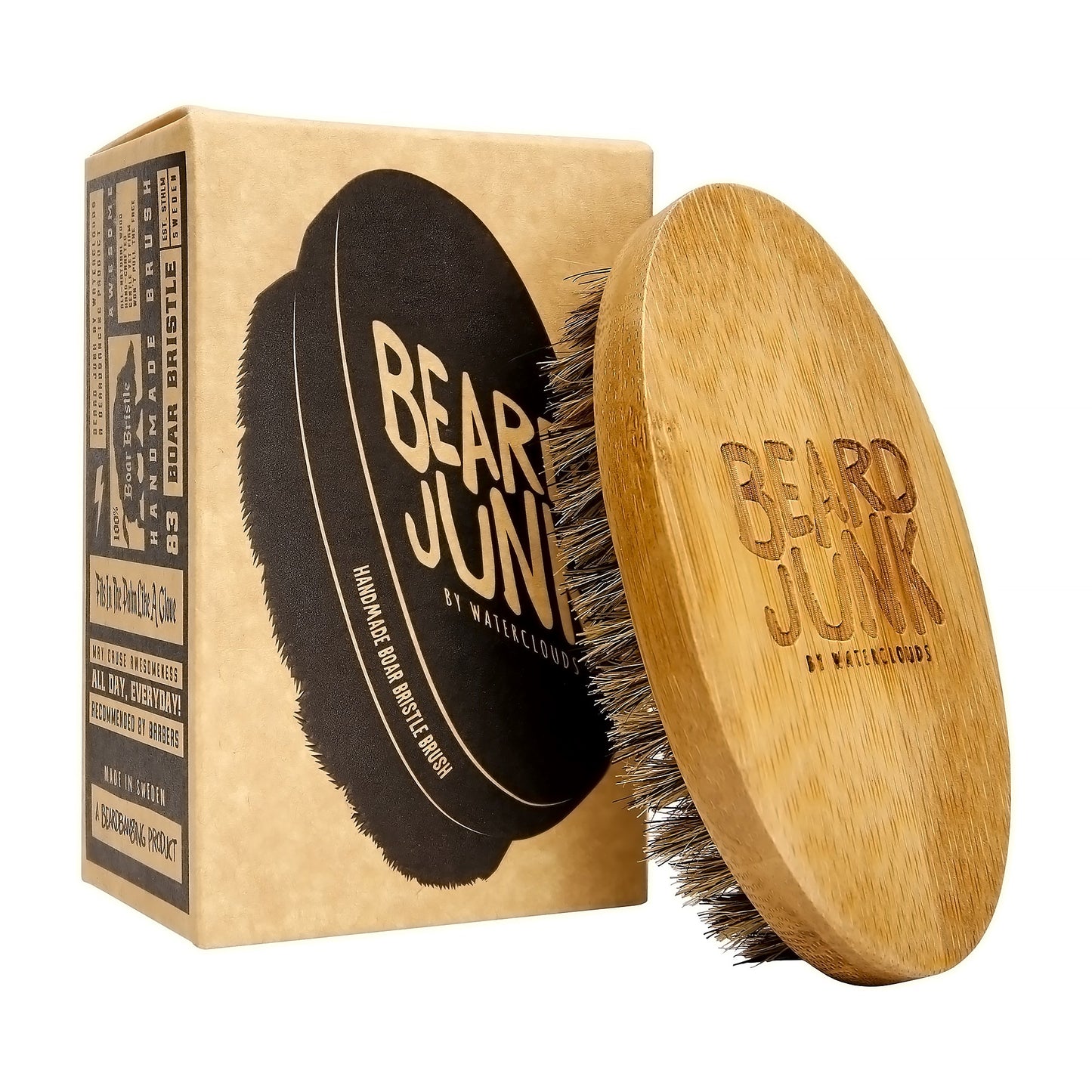 Waterclouds Beard Junk Beard Boar Bristle Brush