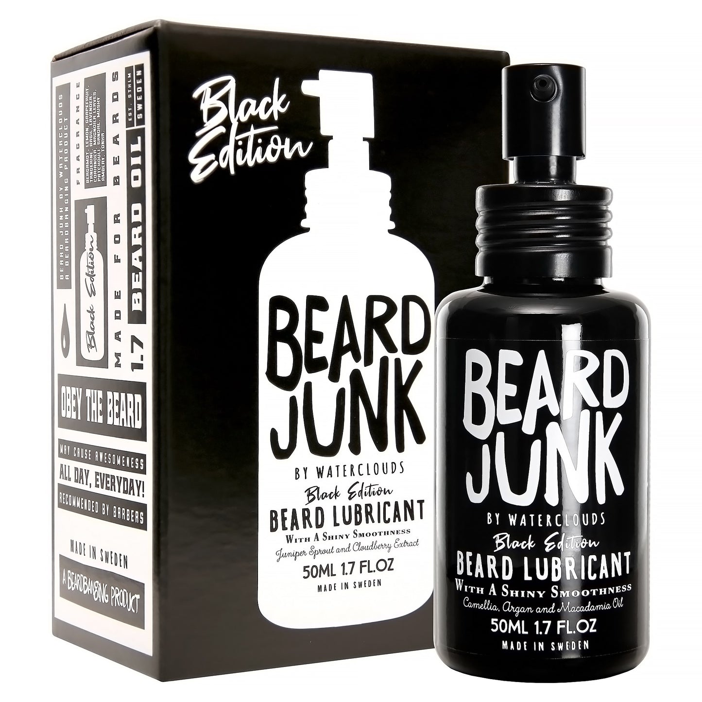 Waterclouds Beard Junk Beard Lubricant Black Edition 50ml