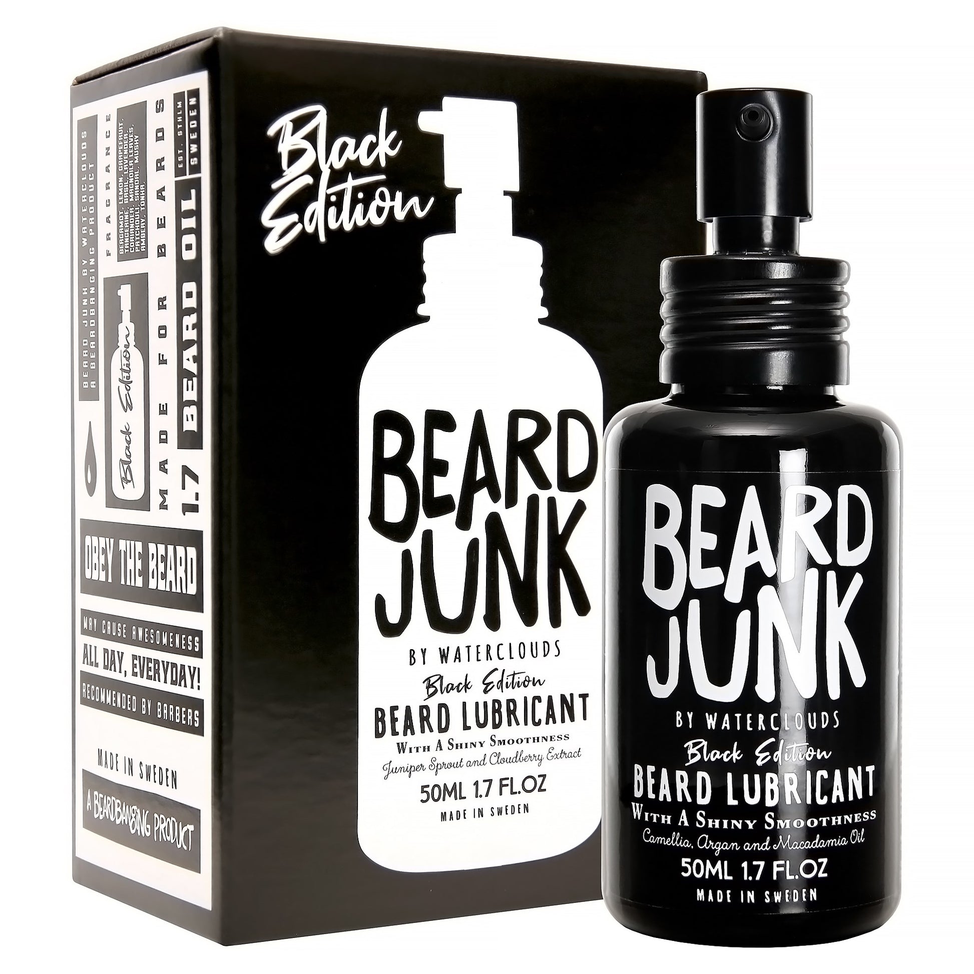 Waterclouds Beard Junk Beard Lubricant Black Edition 50ml