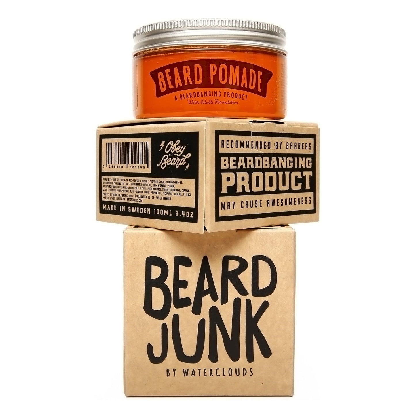 Waterclouds Beard Junk Beard Pomade 100ml