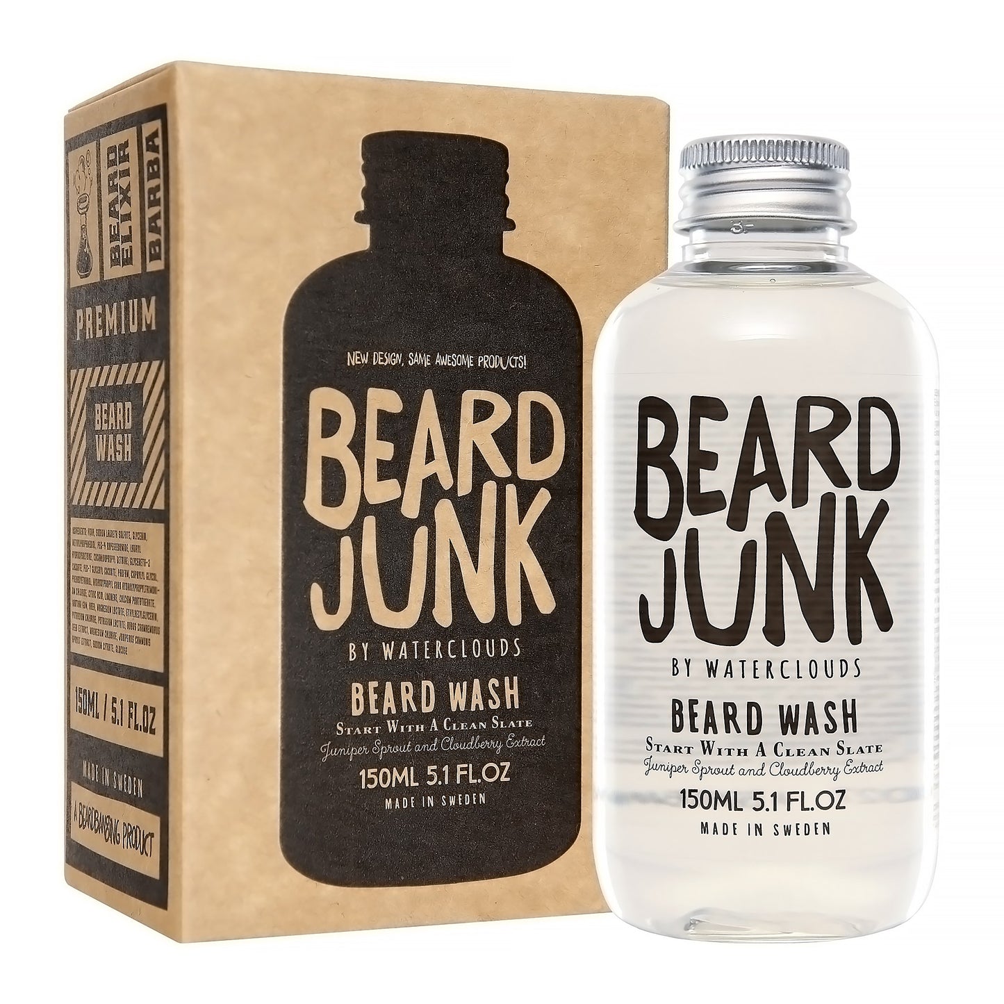Waterclouds Beard Junk Beard Wash