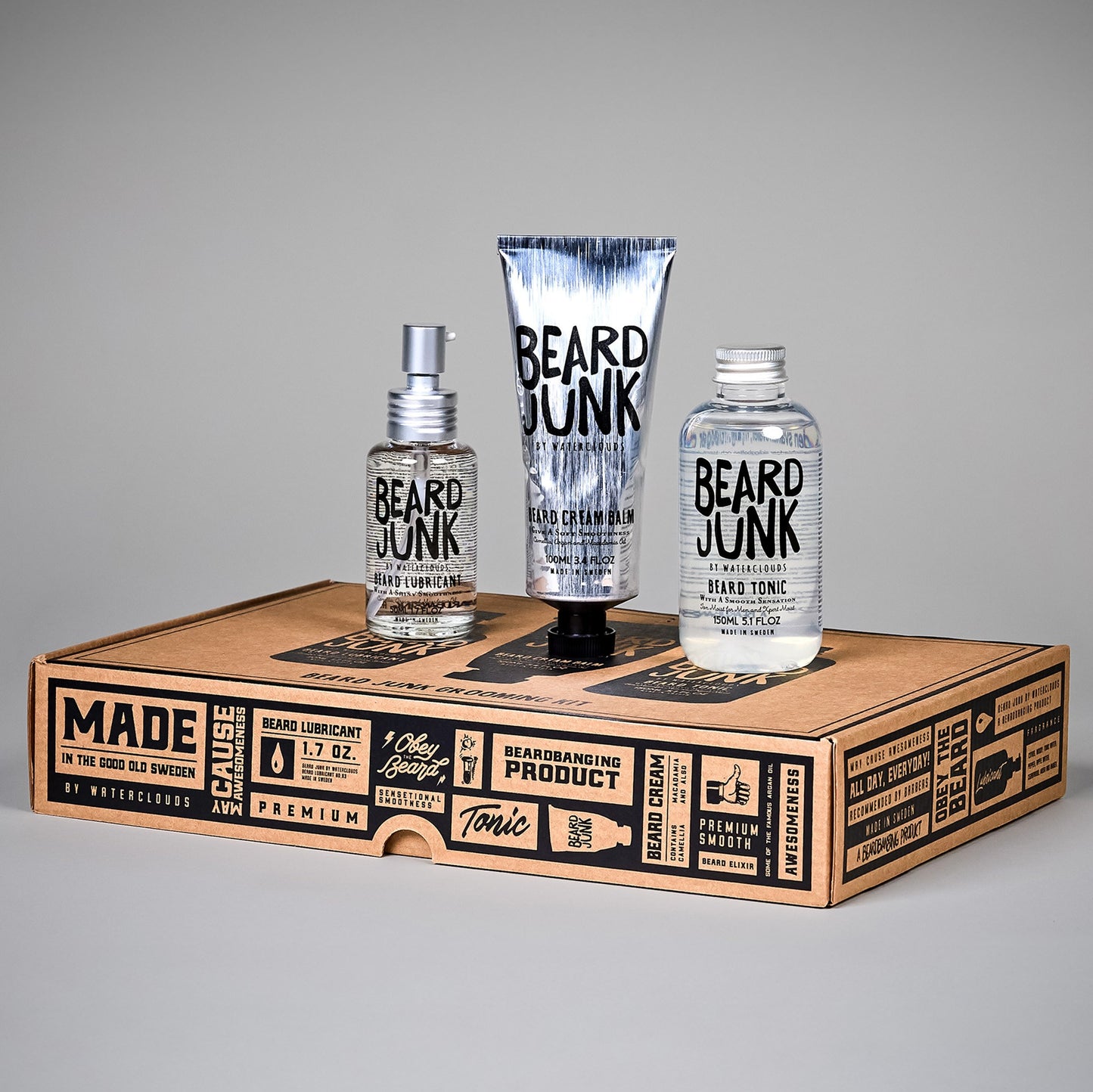 Waterclouds Beard Junk Grooming Kit