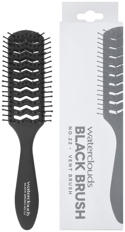 Waterclouds Black Brush No.22 Tunnel Vent Brush