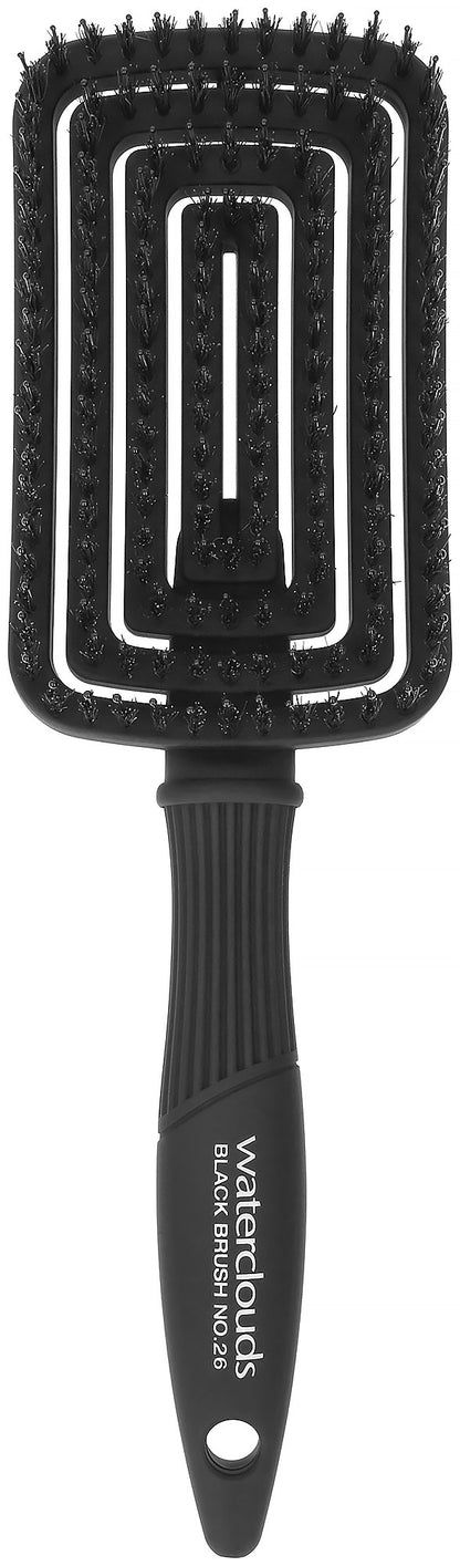Waterclouds Black Brush No.26 Natural Flex vent Large