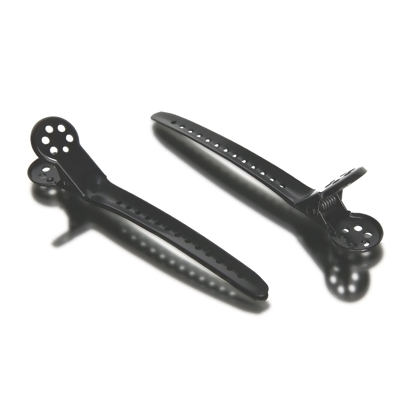 Waterclouds Black Brush Styling Clips 2-pack
