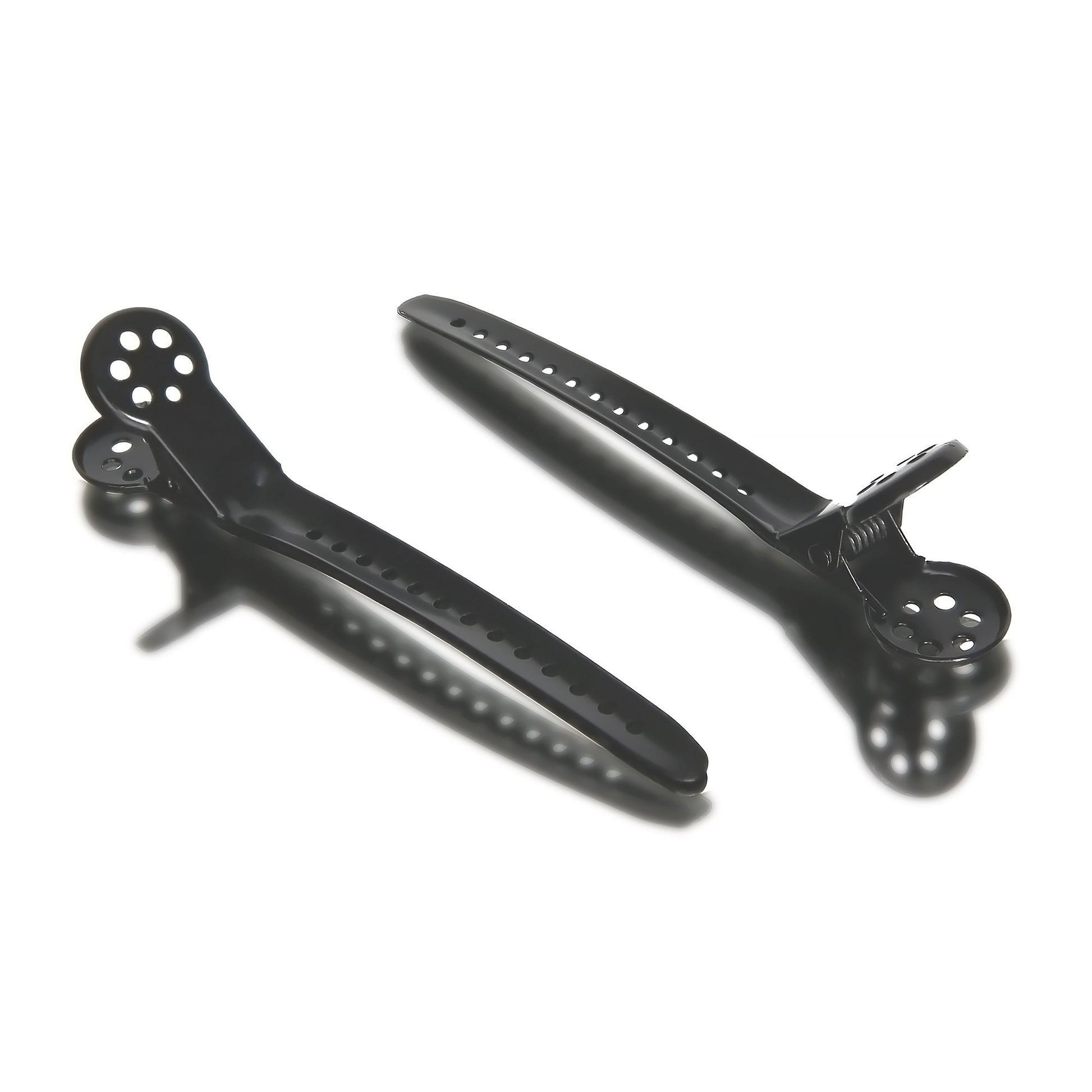 Waterclouds Black Brush Styling Clips 2-pack