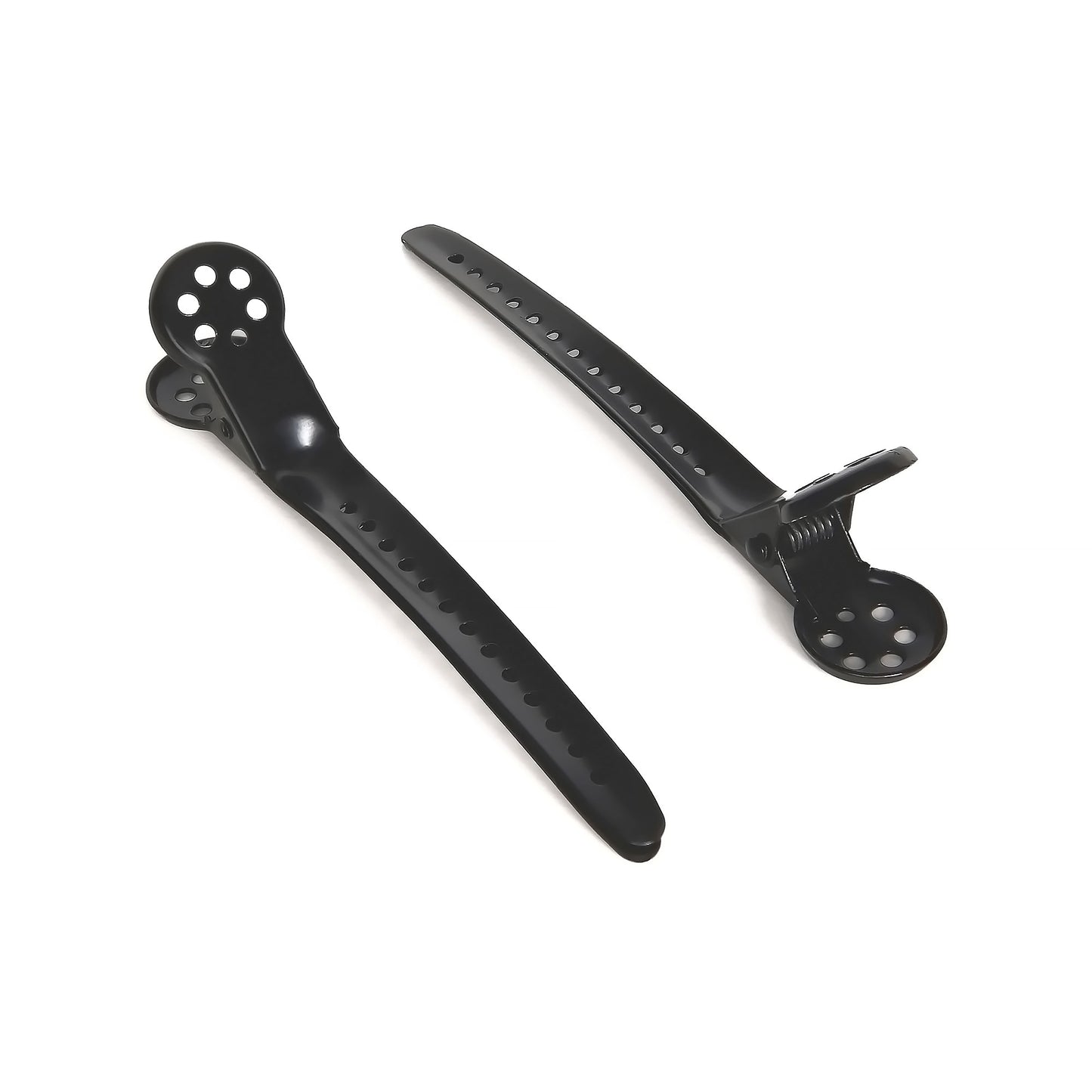 Waterclouds Black Brush Styling Clips 2-pack