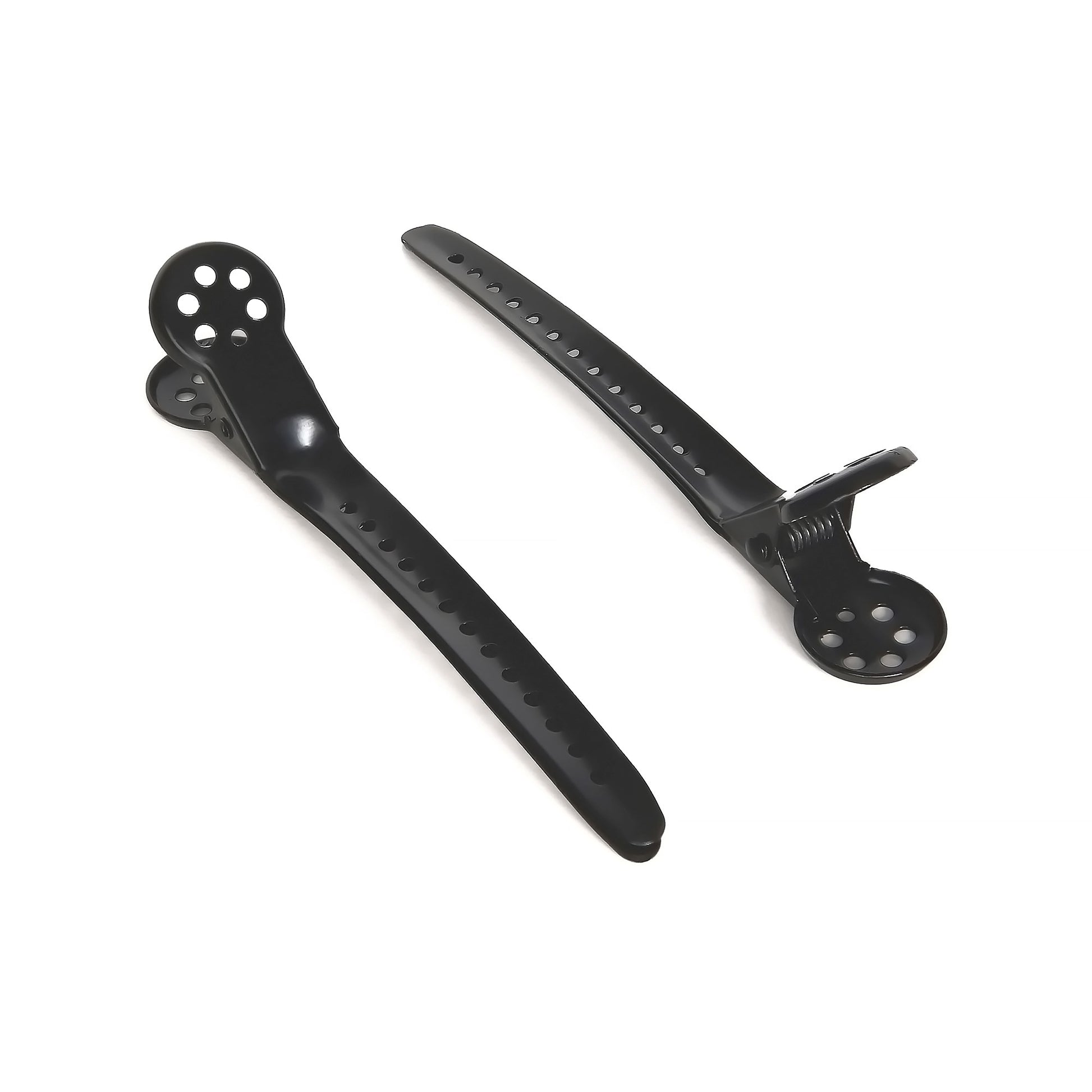 Waterclouds Black Brush Styling Clips 2-pack