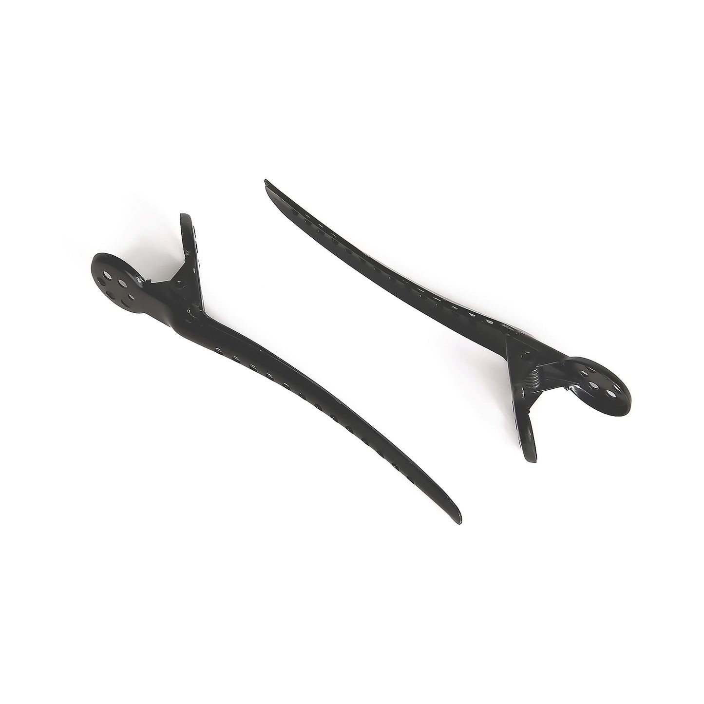 Waterclouds Black Brush Styling Clips 2-pack