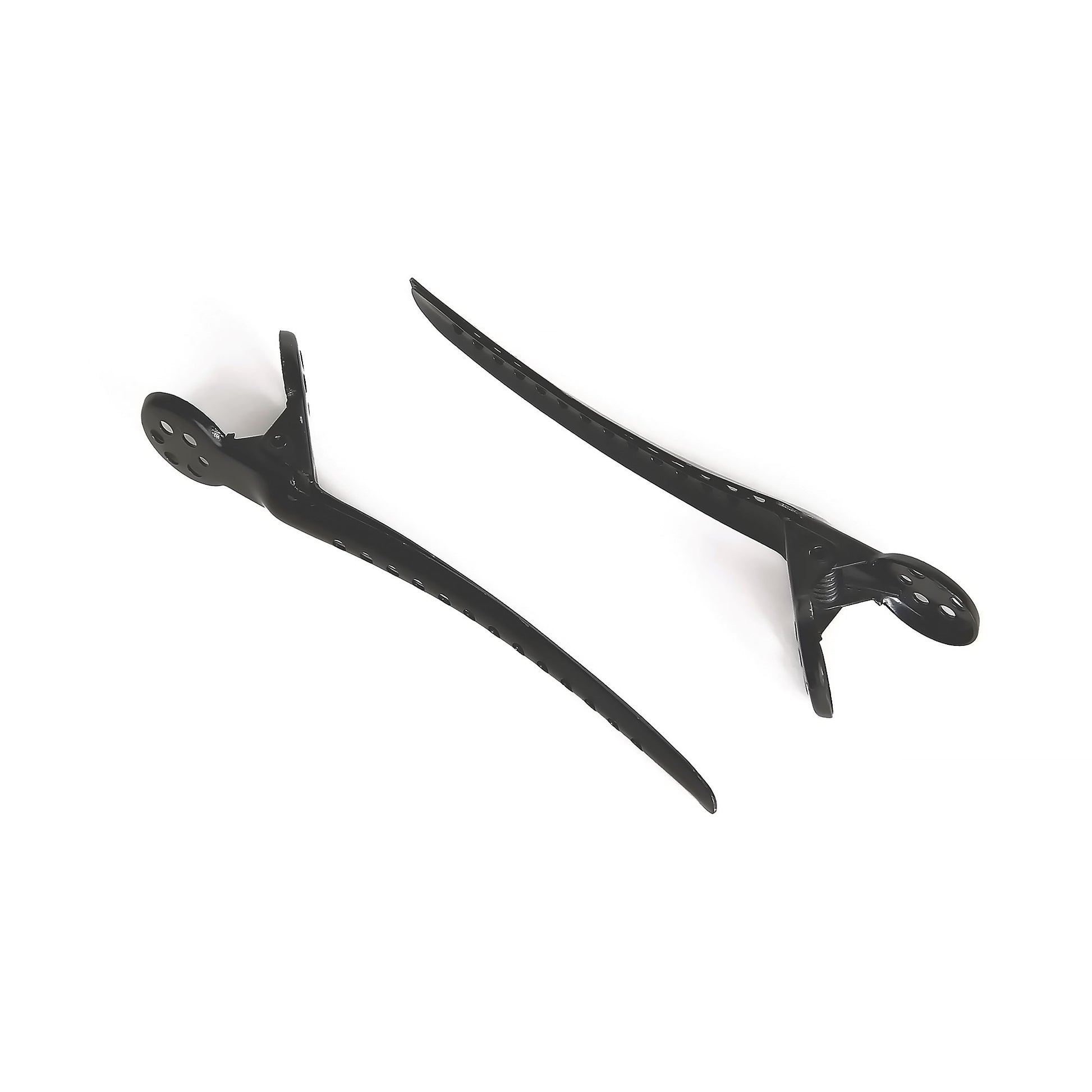 Waterclouds Black Brush Styling Clips 2-pack