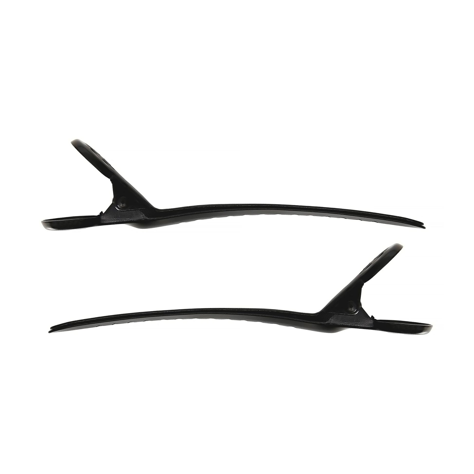 Waterclouds Black Brush Styling Clips 2-pack