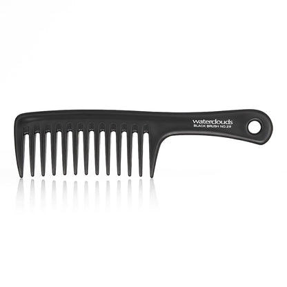 Waterclouds Black Brush No.29 Large Comb