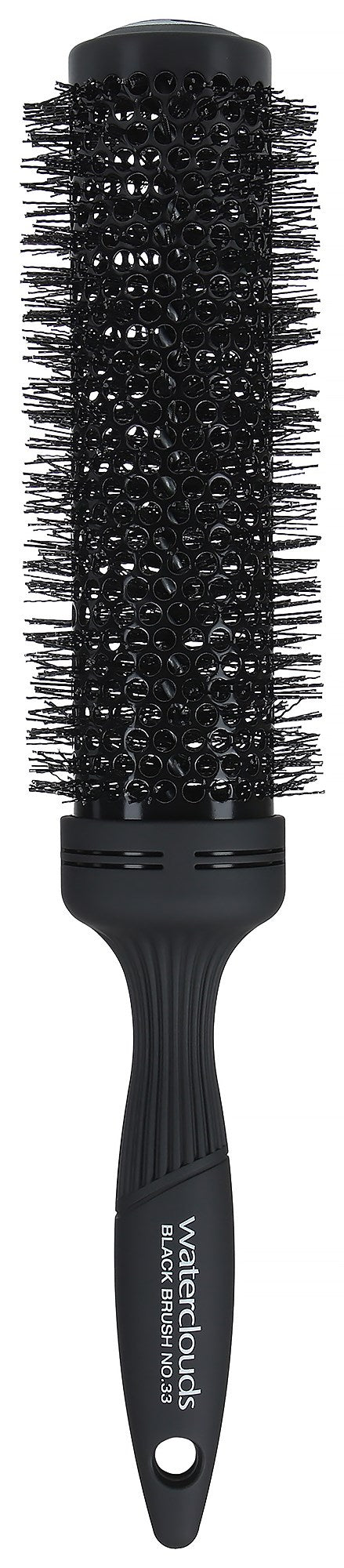 Waterclouds Black Brush No.33 Xtra Long Ceramic Hot Curling Brush 43Ø