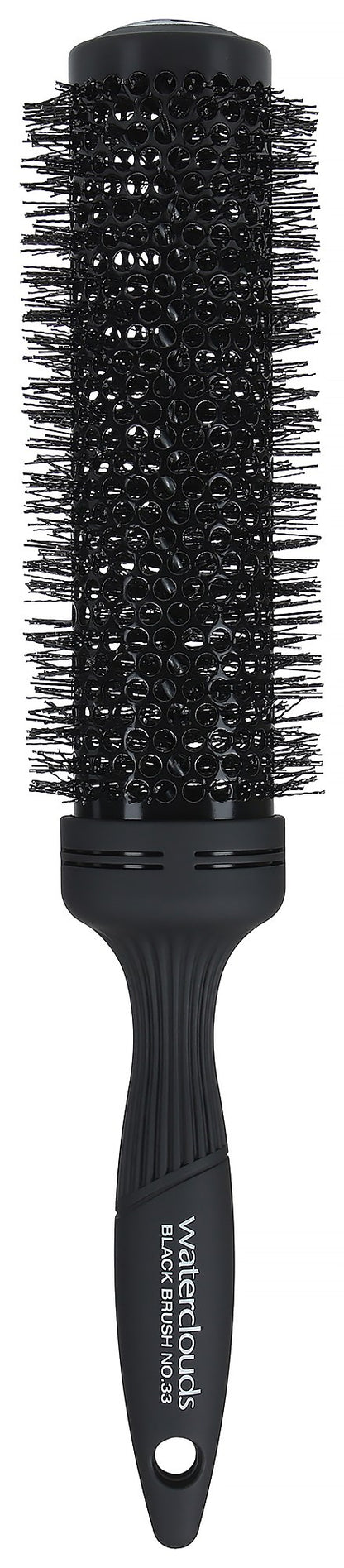 Waterclouds Black Brush No.33 Xtra Long Ceramic Hot Curling Brush 43Ø