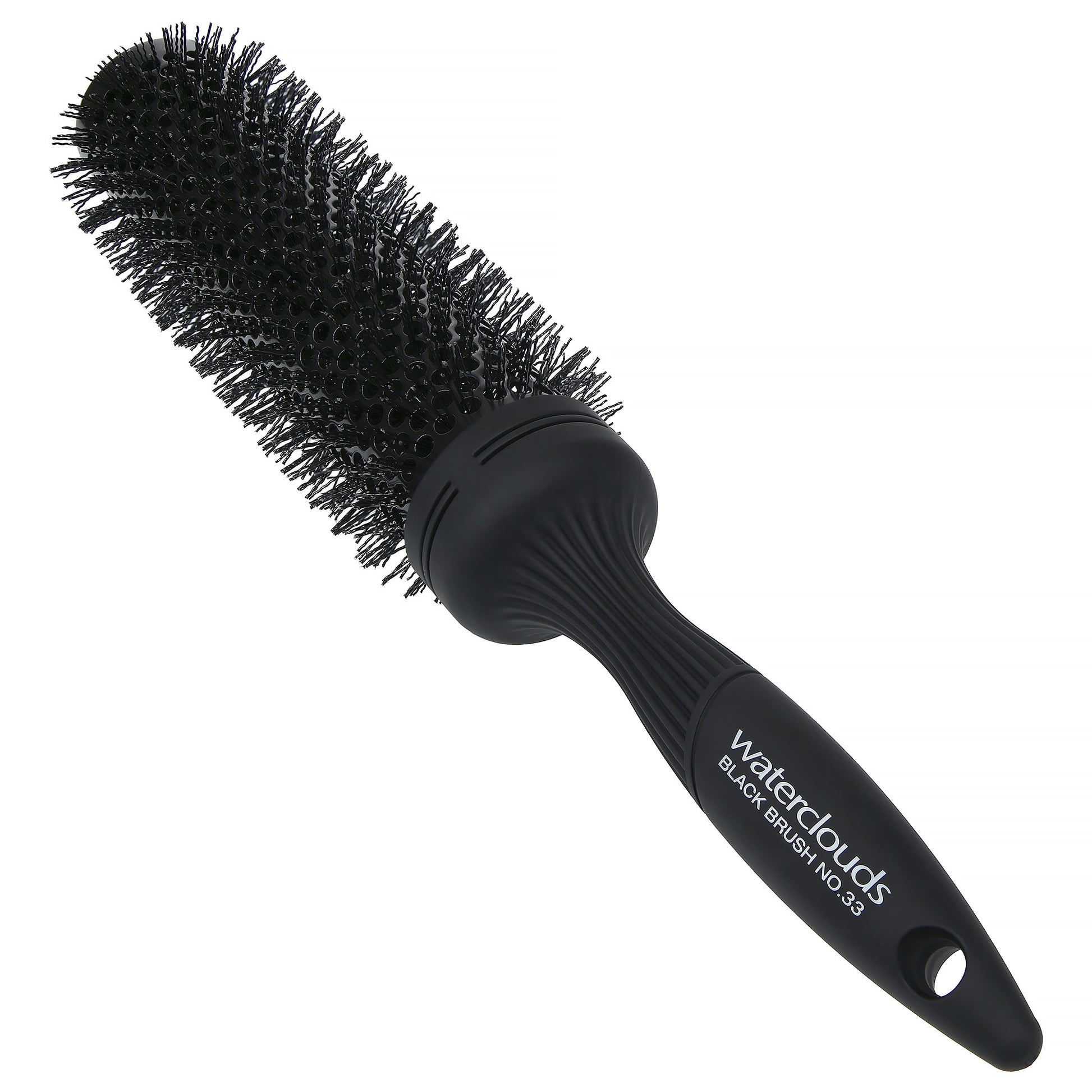 Waterclouds Black Brush No.33 Xtra Long Ceramic Hot Curling Brush 43Ø