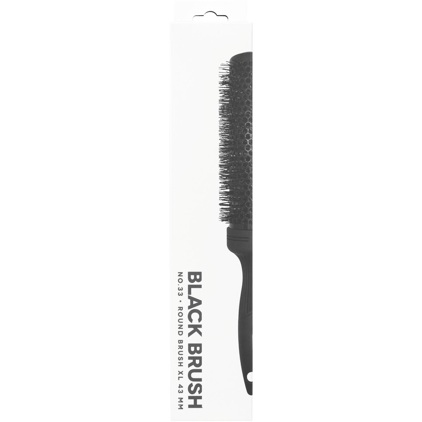 Waterclouds Black Brush No.33 Xtra Long Ceramic Hot Curling Brush 43Ø