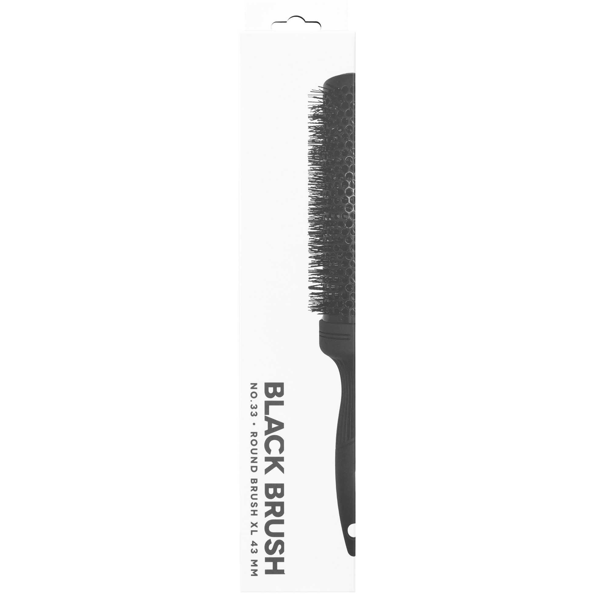 Waterclouds Black Brush No.33 Xtra Long Ceramic Hot Curling Brush 43Ø