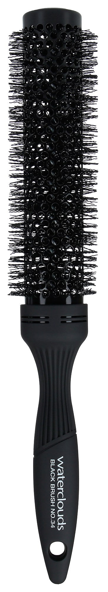 Waterclouds Black Brush No.34 Xtra Long Ceramic Hot Curling Brush 33Ø