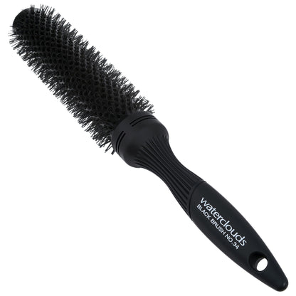 Waterclouds Black Brush No.34 Xtra Long Ceramic Hot Curling Brush 33Ø