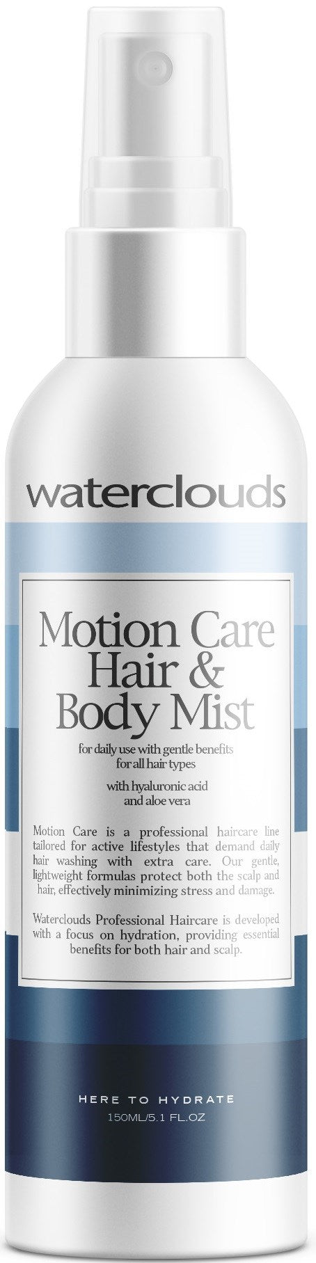 Waterclouds Motion Care Hair & Body Mist 150ml
