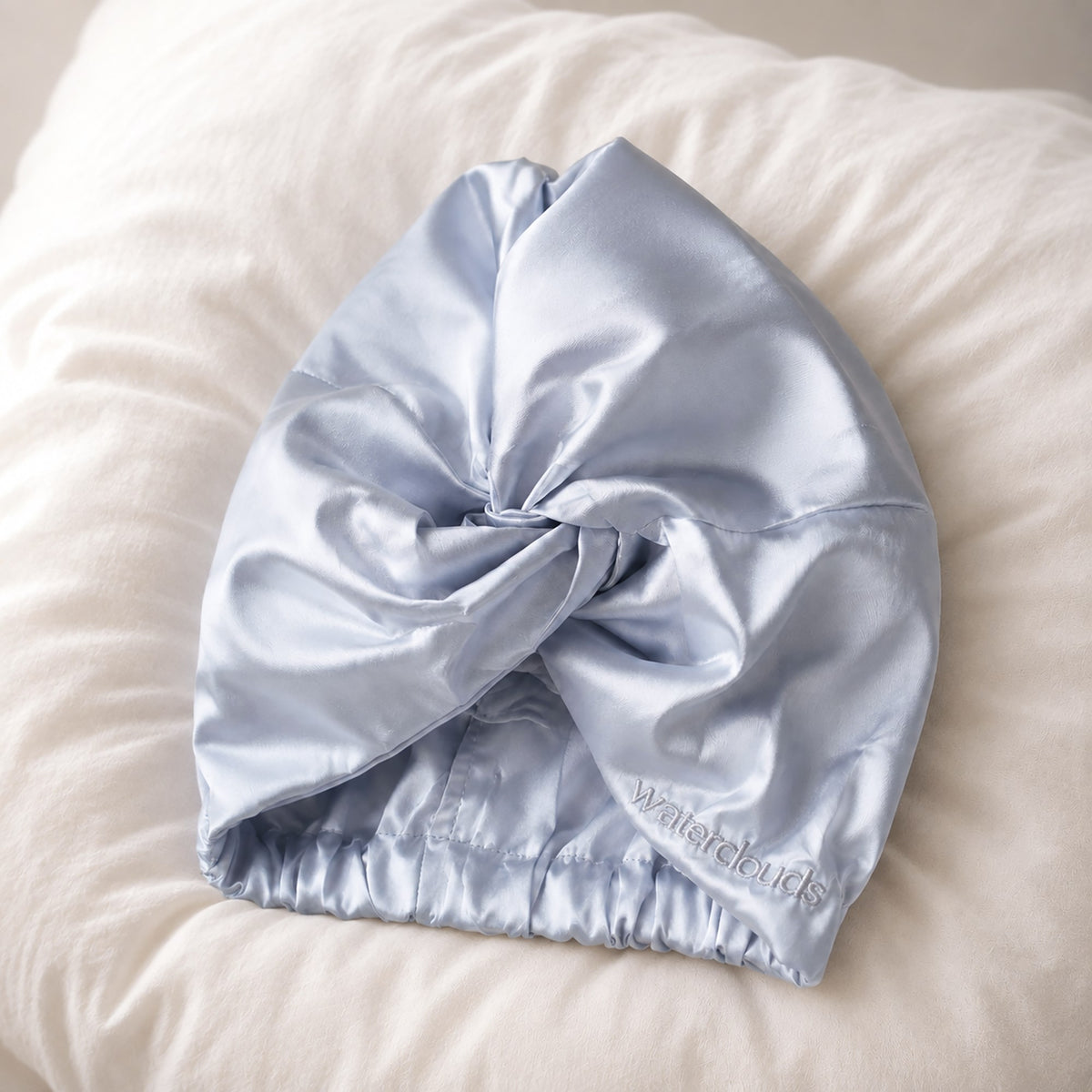 Waterclouds Soft Satin Hair Bonnet